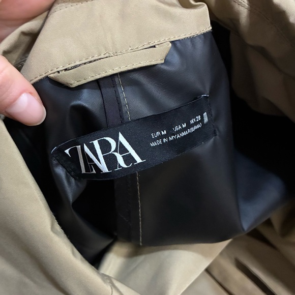 Zara Oversized Technical Trench Coat - Picture 12 of 12